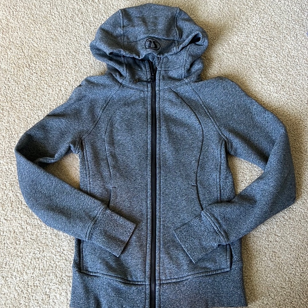 Lululemin scuba zip up sweatshirt